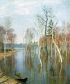 春の高水域 1897 アイザック レヴィタン川の風景